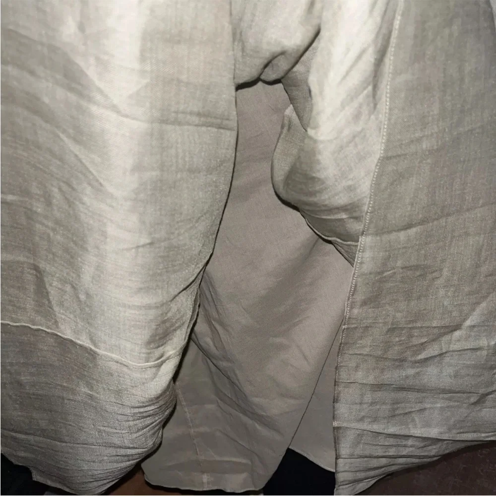 Lafayette 148 New York Hartford Tiered Cotton Midi Sundress MSRP $898 New XL - Picture 4 of 8